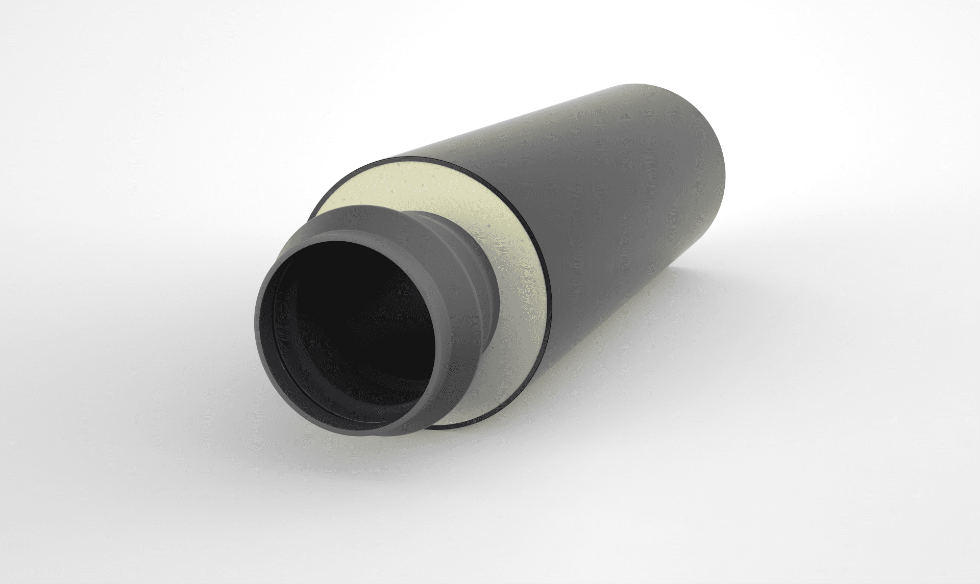 RK Infra Knalrohr mit Spiromantel